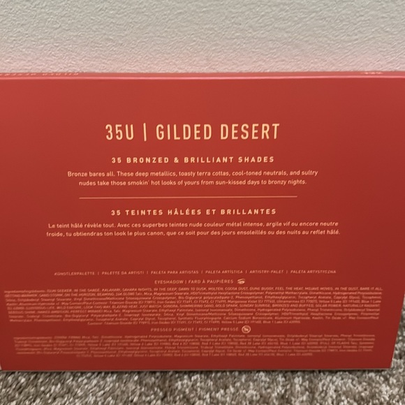 Morphe 35U Gilded Desert Artistry Palette Brand New - Picture 3 of 11